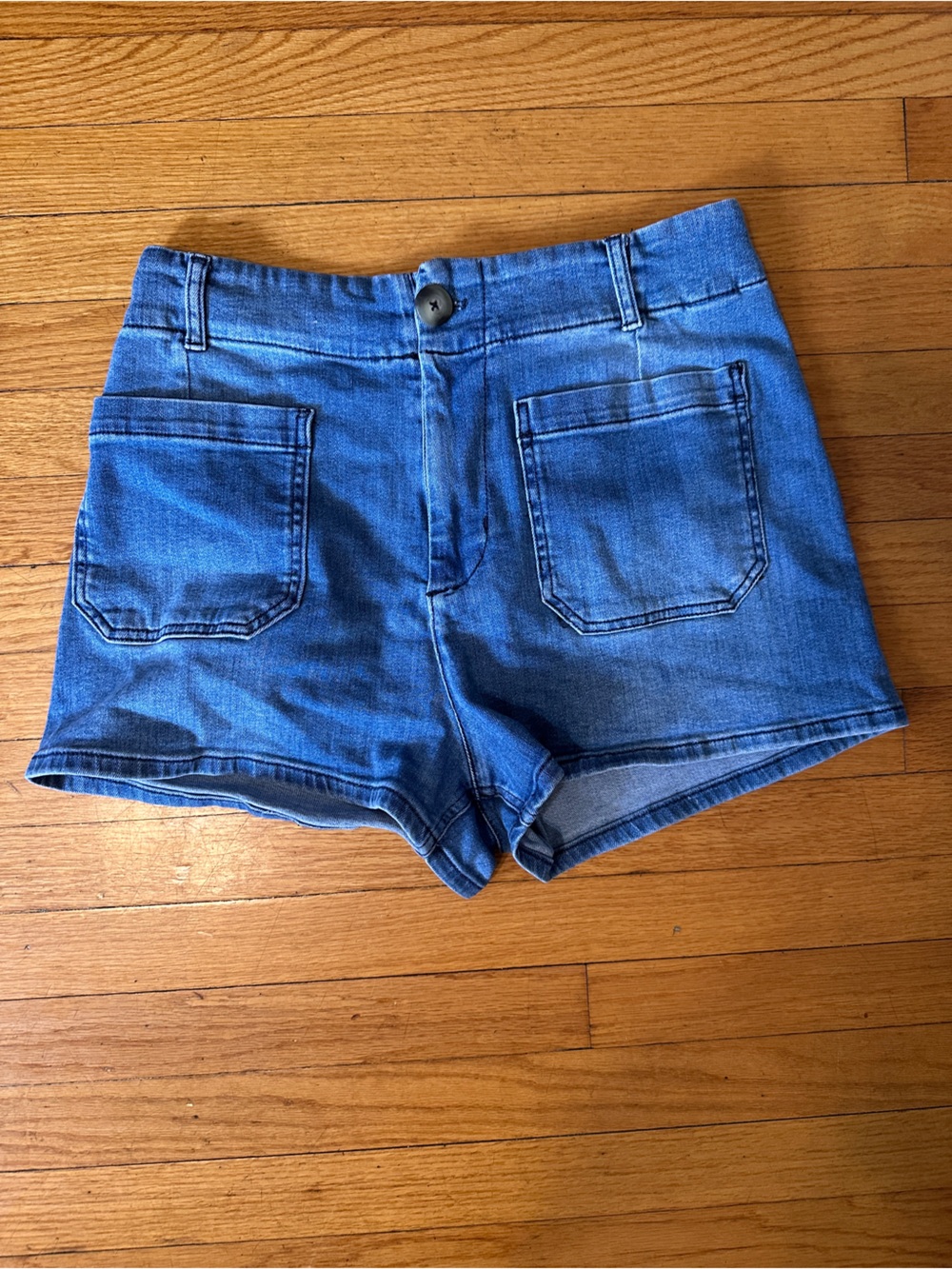 Anthropologie Maeve Colette Denim High-Rise Shorts
